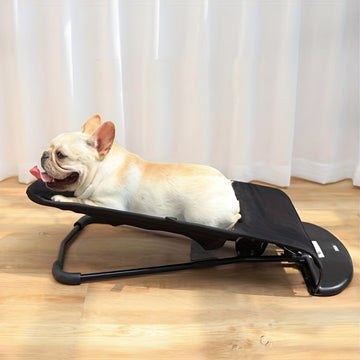 Pet Comfort Rocking Bed Chair: Non-Slip, Washable, and Portable
