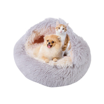 Shell Shape Pet Bed Semi-Enclosed Cat Nest