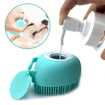 Groom Like a Pro: Silicone Pet Brush for Dogs & Cats