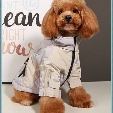 Dog Apparel - Windproof Warm Raincoat
