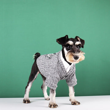 Dog Apparel - Knitted Sweater Coat