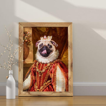 Custom Pet Canvas - The Queen