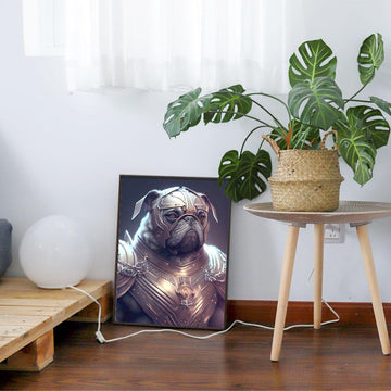 Custom Pet Canvas - The Pug
