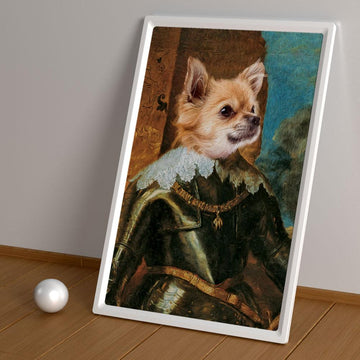 Custom Pet Canvas - The Knight