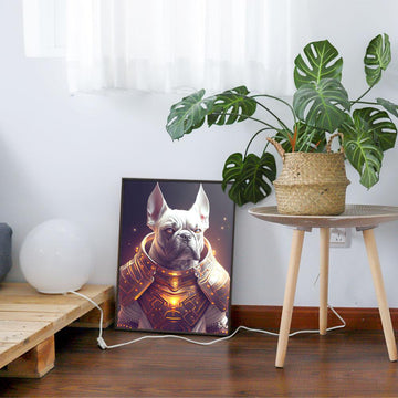 Custom Pet Canvas - The French Bulldog