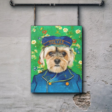 Custom Pet Canvas - Postman