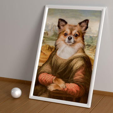 Custom Pet Canvas - Mona Lisa