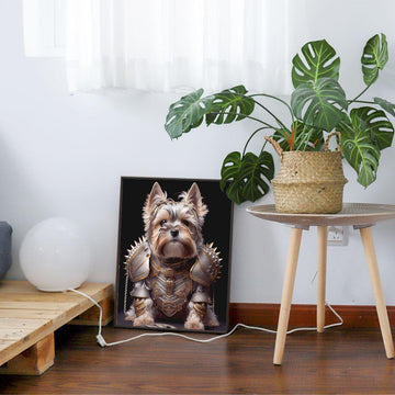 Custom Pet Canvas - The Yorkshire Terrier